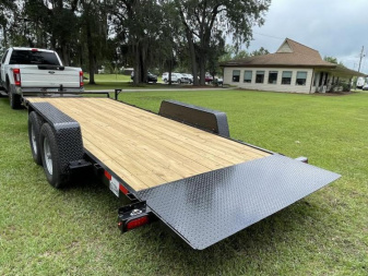 New 82x20 14K Electric Tilt Equipment Trailer