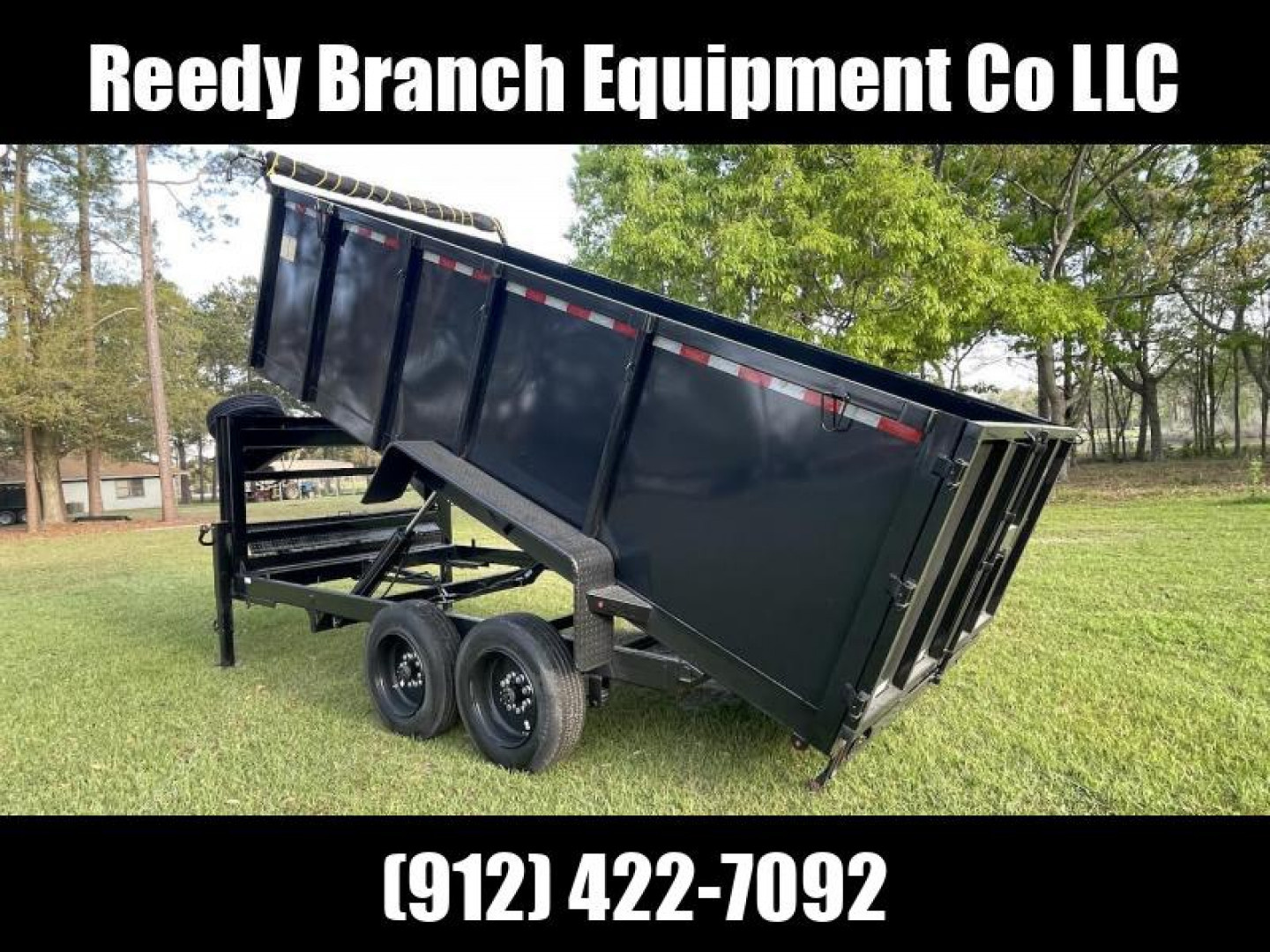 New 7x16 16K Gooseneck Dump Trailer - Down to Earth Trailers