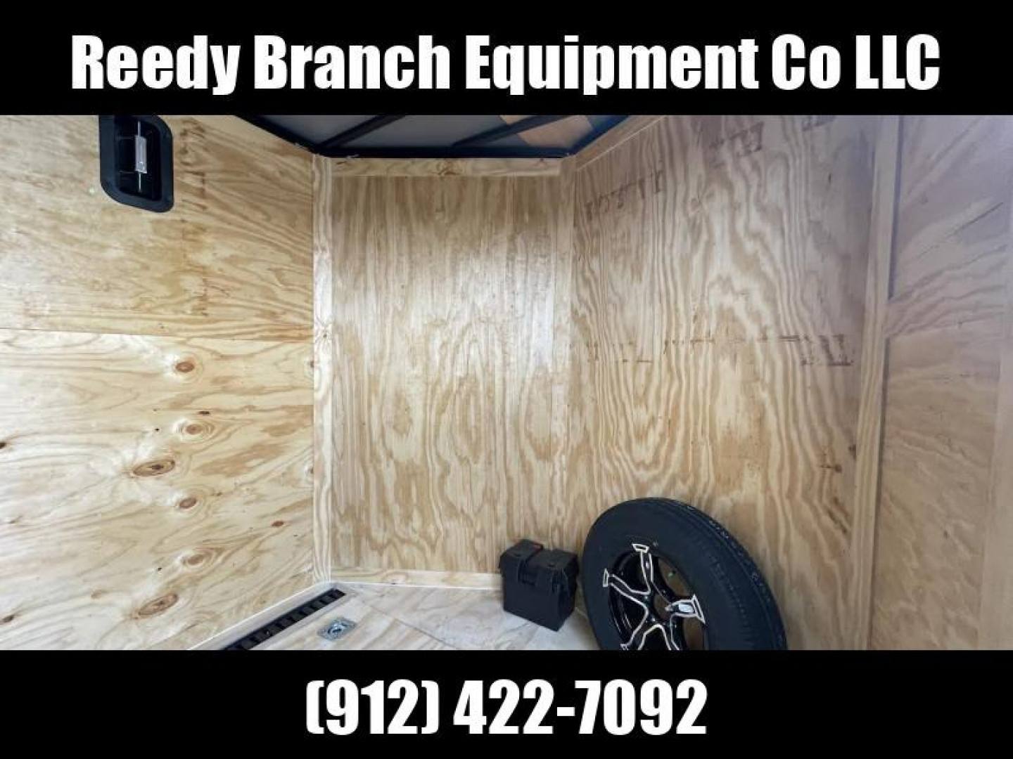 New 7x16 Motorcycle Trailer Rock Solid Cargo Two Tone Polycore