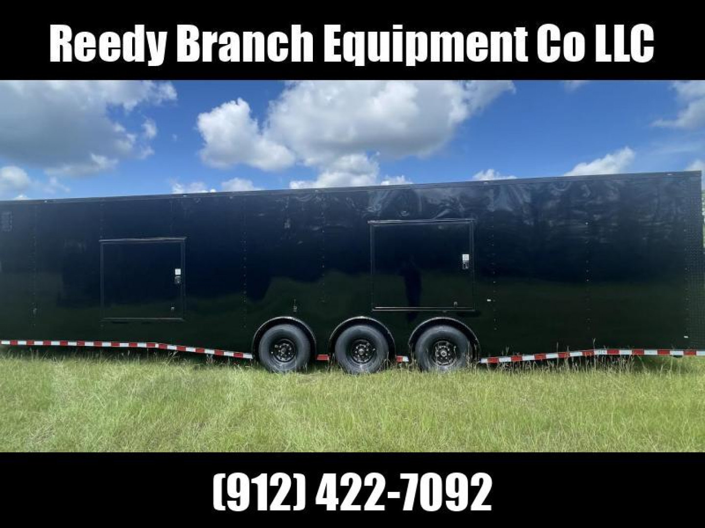 New 8.5x36 Enclosed Two Car Hauler - Polycore Blackout Cargo / Enclosed Trailer