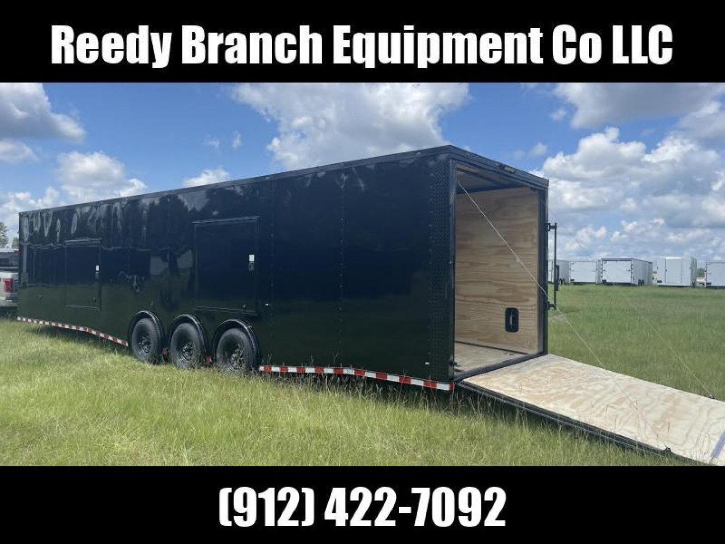 New 8.5x36 Enclosed Two Car Hauler - Polycore Blackout Cargo / Enclosed Trailer