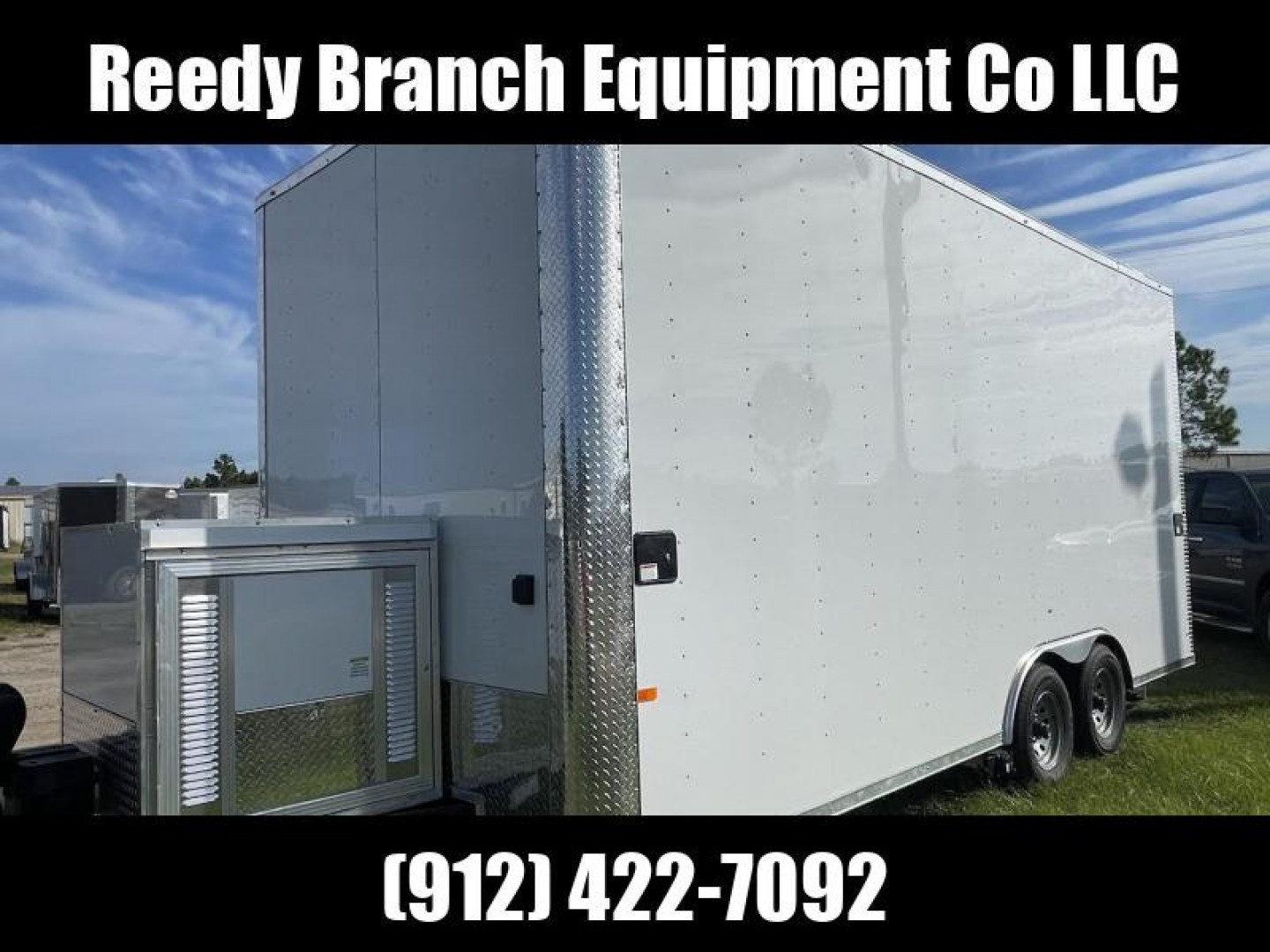 New 8.5x20 Rock Solid Cargo Bathroom Trailer - Event Trailer