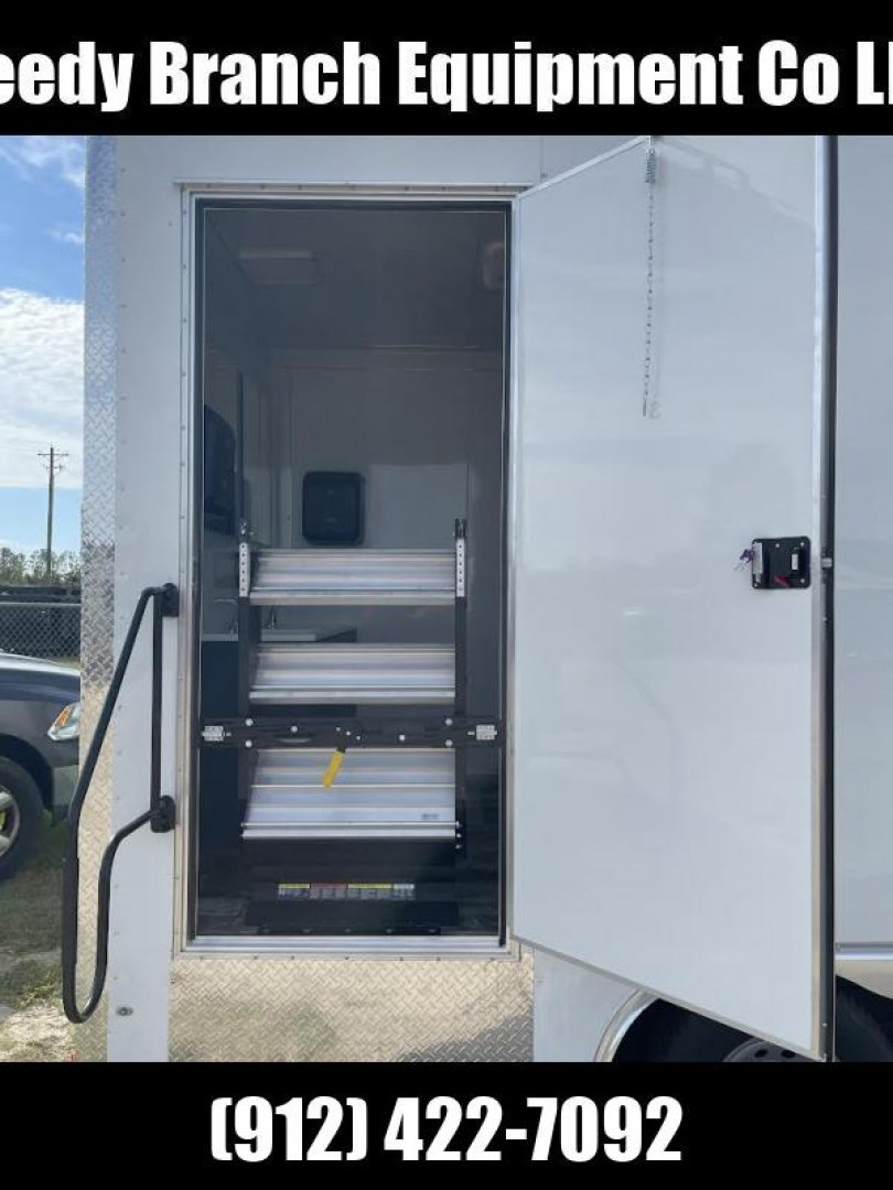 New 8.5x20 Rock Solid Cargo Bathroom Trailer - Event Trailer