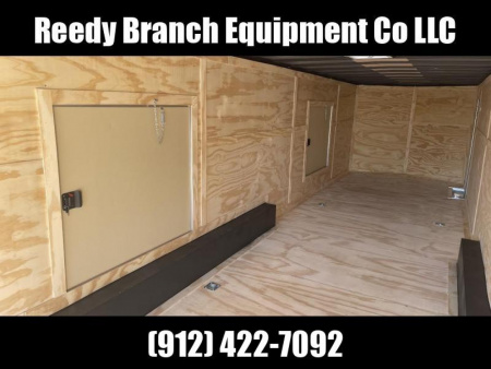 New 8.5x36 Rock Solid Cargo Two Car Hauler Enclosed Cargo Trailer