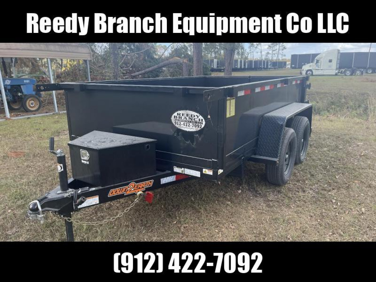 New Down To Earth Trailers | 6x10 Dump Trailer - 3500 lb Economy Series