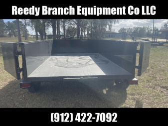 New Down To Earth Trailers | 6x10 Dump Trailer - 3500 lb Economy Series