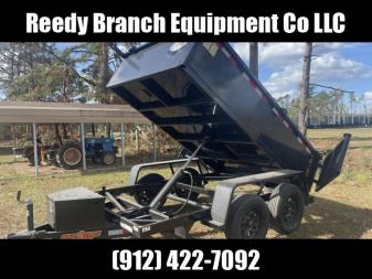 New Down To Earth Trailers | 6x10 Dump Trailer - 3500 lb Economy Series