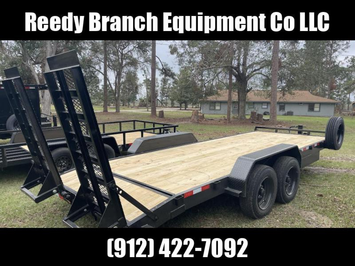 New 82"x20' 17,500 GVWR Equipment Trailer | Down 2 Earth | Skidsteer Trailer