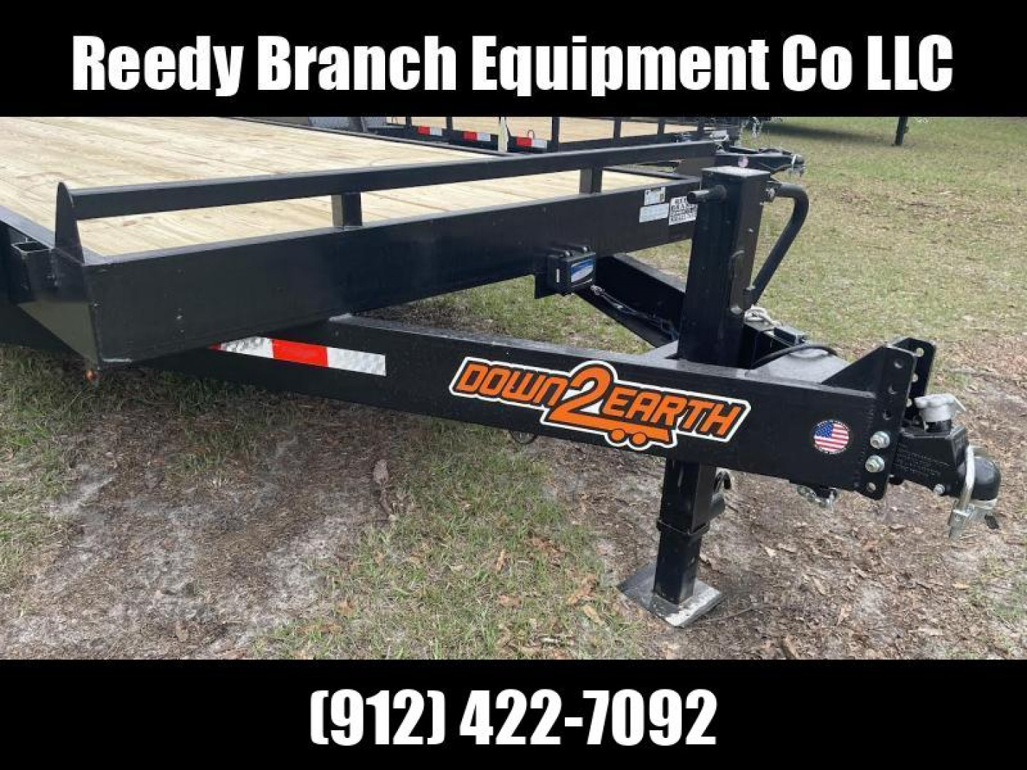 New 82"x20' 17,500 GVWR Equipment Trailer | Down 2 Earth | Skidsteer Trailer