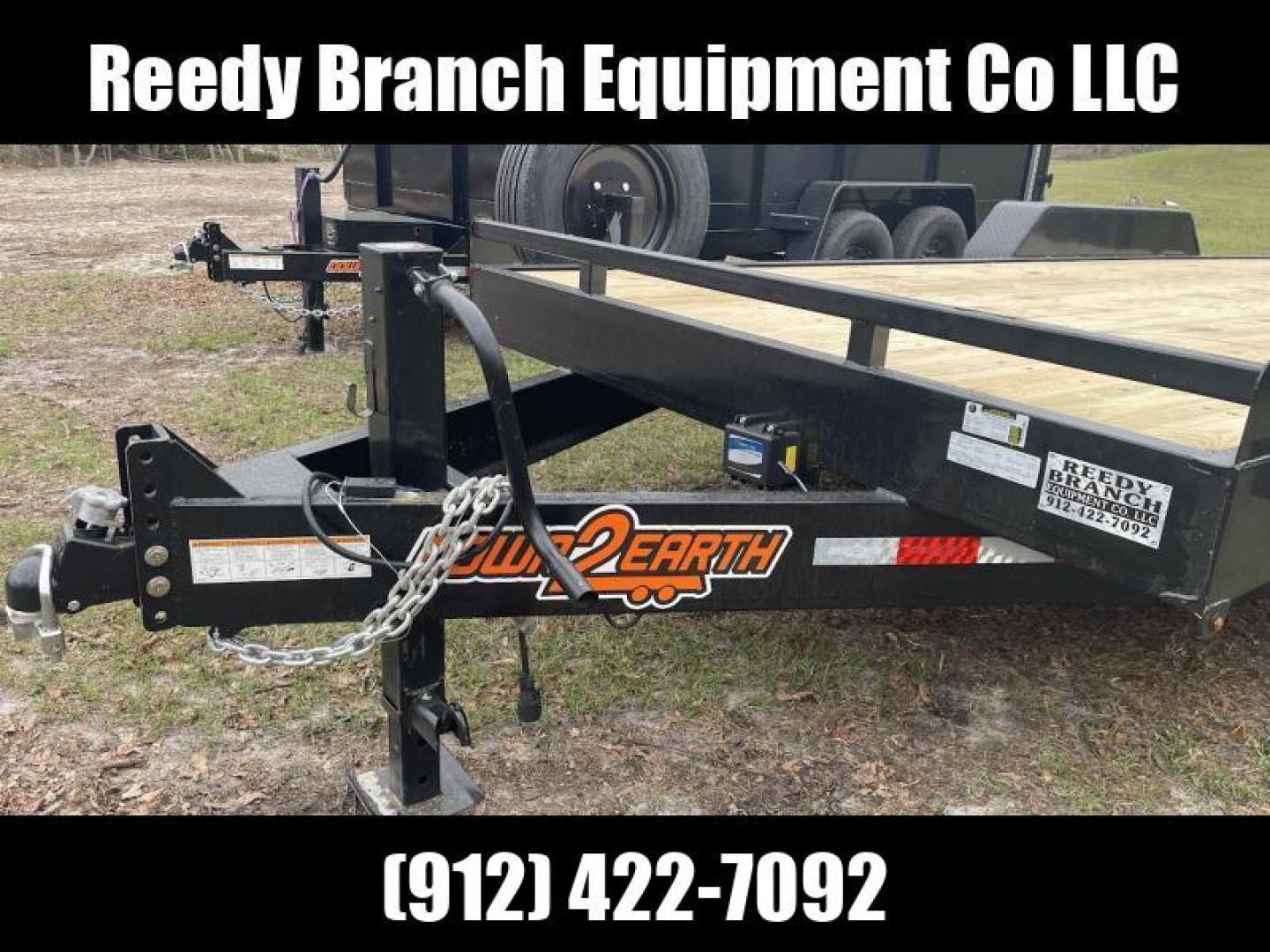 New 82"x20' 17,500 GVWR Equipment Trailer | Down 2 Earth | Skidsteer Trailer