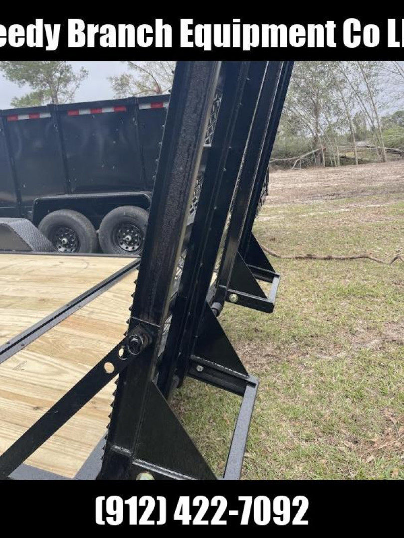 New 82"x20' 17,500 GVWR Equipment Trailer | Down 2 Earth | Skidsteer Trailer