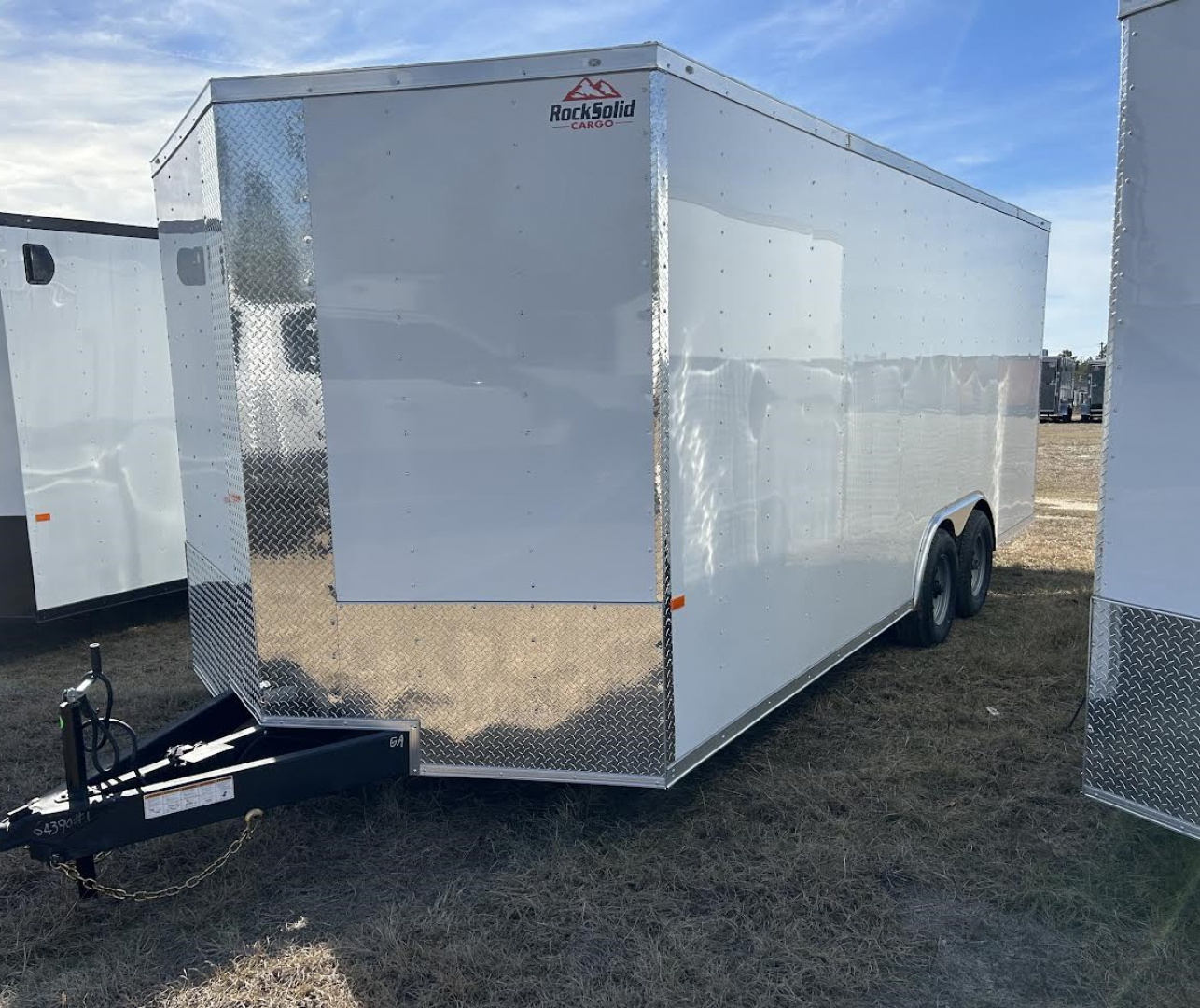 New 8.5x20 Polycore Enclosed Cargo Trailer | Rock Solid Cargo | 7' Interior