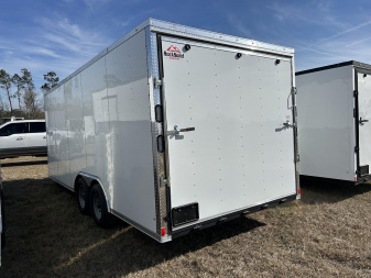 New 8.5x20 Polycore Enclosed Cargo Trailer | Rock Solid Cargo | 7' Interior