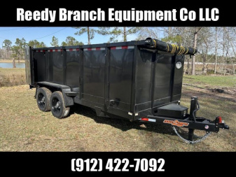 New 7x16 Down to Earth Dump Trailer 16K | Heavy Duty Dump Trailer