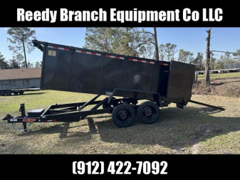 New 7x16 Down to Earth Dump Trailer 16K | Heavy Duty Dump Trailer