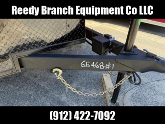 New 7x12 Enclosed Cargo Trailer - Polycore Blackout