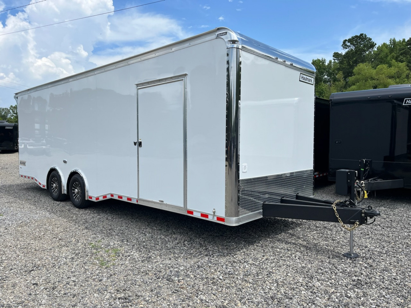 New 2025 Haulmark EDGE 28 Enclosed Race Trailer, 14K GVWR, 7' 10" Interior Height, Insulated Walls & Ceiling