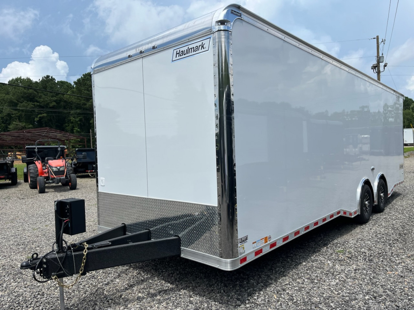 New 2025 Haulmark EDGE 28 Enclosed Race Trailer, 14K GVWR, 7' 10" Interior Height, Insulated Walls & Ceiling