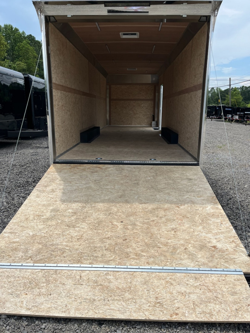 New 2025 Haulmark EDGE 28 Enclosed Race Trailer, 14K GVWR, 7' 10" Interior Height, Insulated Walls & Ceiling