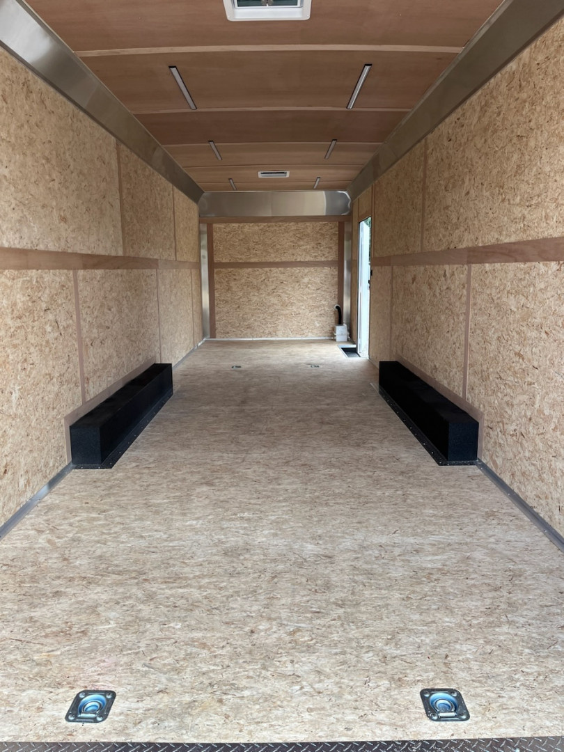 New 2025 Haulmark EDGE 28 Enclosed Race Trailer, 14K GVWR, 7' 10" Interior Height, Insulated Walls & Ceiling