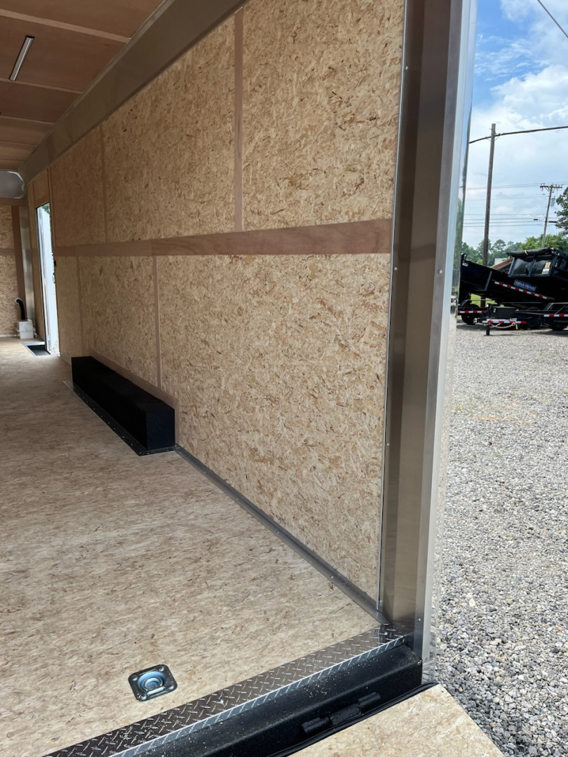 New 2025 Haulmark EDGE 28 Enclosed Race Trailer, 14K GVWR, 7' 10" Interior Height, Insulated Walls & Ceiling