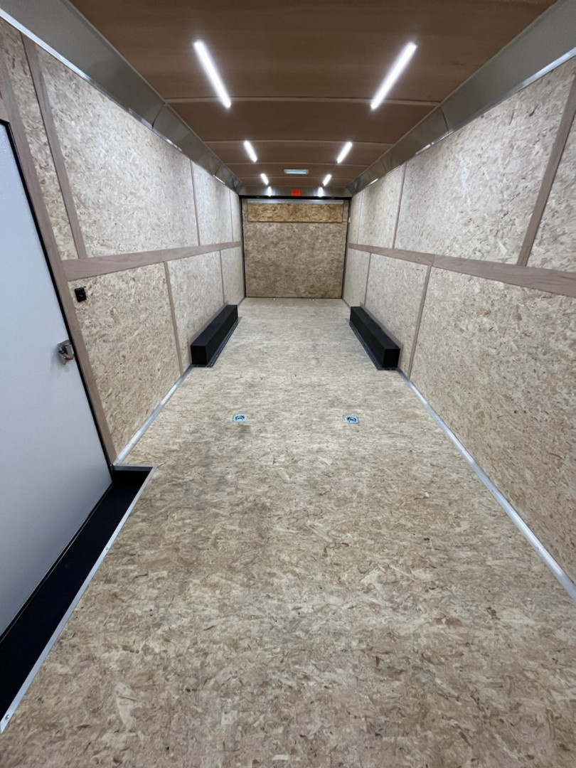 New 2025 Haulmark EDGE 28 Enclosed Race Trailer, 14K GVWR, 7' 10" Interior Height, Insulated Walls & Ceiling