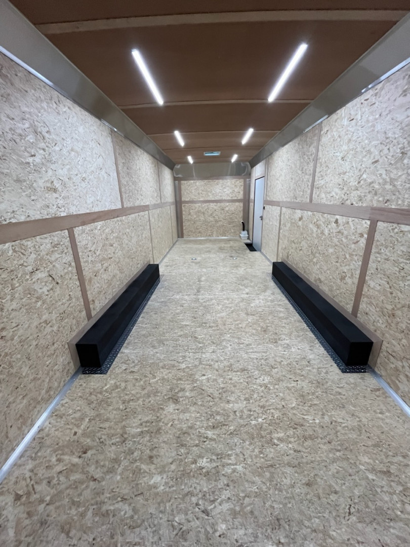 New 2025 Haulmark EDGE 28 Enclosed Race Trailer, 14K GVWR, 7' 10" Interior Height, Insulated Walls & Ceiling