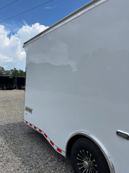 New 2025 Haulmark EDGE 28 Enclosed Race Trailer, 14K GVWR, 7' 10" Interior Height, Insulated Walls & Ceiling