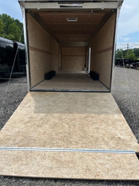 New 2025 Haulmark EDGE 28 Enclosed Race Trailer, 14K GVWR, 7' 10" Interior Height, Insulated Walls & Ceiling