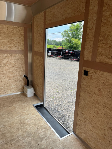 New 2025 Haulmark EDGE 28 Enclosed Race Trailer, 14K GVWR, 7' 10" Interior Height, Insulated Walls & Ceiling