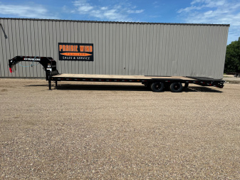 New 2026 PJ Trailers 36 Tandem Dual Gooseneck Flatbed Trailer