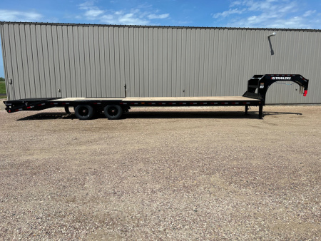 New 2026 PJ Trailers 36 Tandem Dual Gooseneck Flatbed Trailer