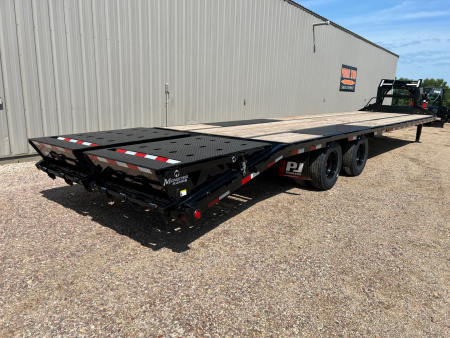 New 2026 PJ Trailers 36 Tandem Dual Gooseneck Flatbed Trailer