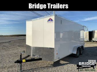 New 2025 Haul-About Cougar CGR716TA2 (7' X 16') 7K Double Rear Doors Cargo / Enclosed Trailer