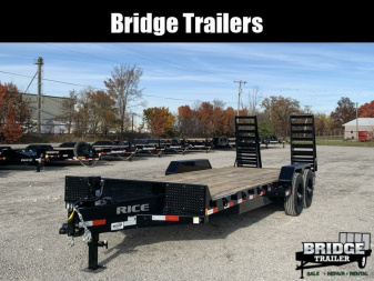 New 2025 Rice Trailers FMHD8222 (82  X 22') 16K Equipment Trailer