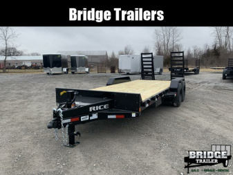 New 2025 Rice Trailers FMHD8220 (82  X 20') 16K HD Equipment Trailer