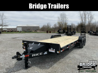 New 2025 Rice Trailers FMEHR8222 (82  X 22') 14K Magnum Equipment Trailer