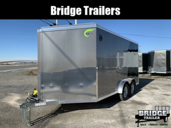 New 2025 NEO Trailers NAM1475TR80A (7.5' X 14') 7K V-Nose Motorcycle Trailer