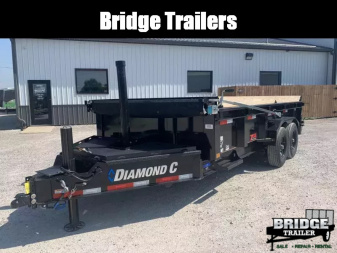 New 2025 Diamond C Trailers LPT207L16X82 (82  X 16') 14.9K Telescopic (Pacesetter Pkg) Dump Trailer
