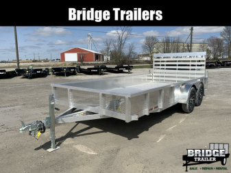 New 2025 Sport Haven AUT716TDS-HD (7' X 16') 7K Aluminum Utility Trailer