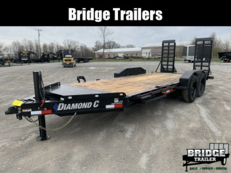 Used USED 2024 Diamond C Trailers LPX207L18X82 (82  X 18') 14.9K Equipment Trailer