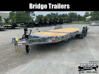 New 2025 Liberty LT14K83X20SPB8WF (83  X 20') 14K Partial Tilt Equipment Trailer