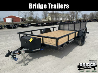 New 2025 Diamond C Trailers PSA135L12X83 (83  X 12') 2.9K Bi-Fold Gate Utility Trailer