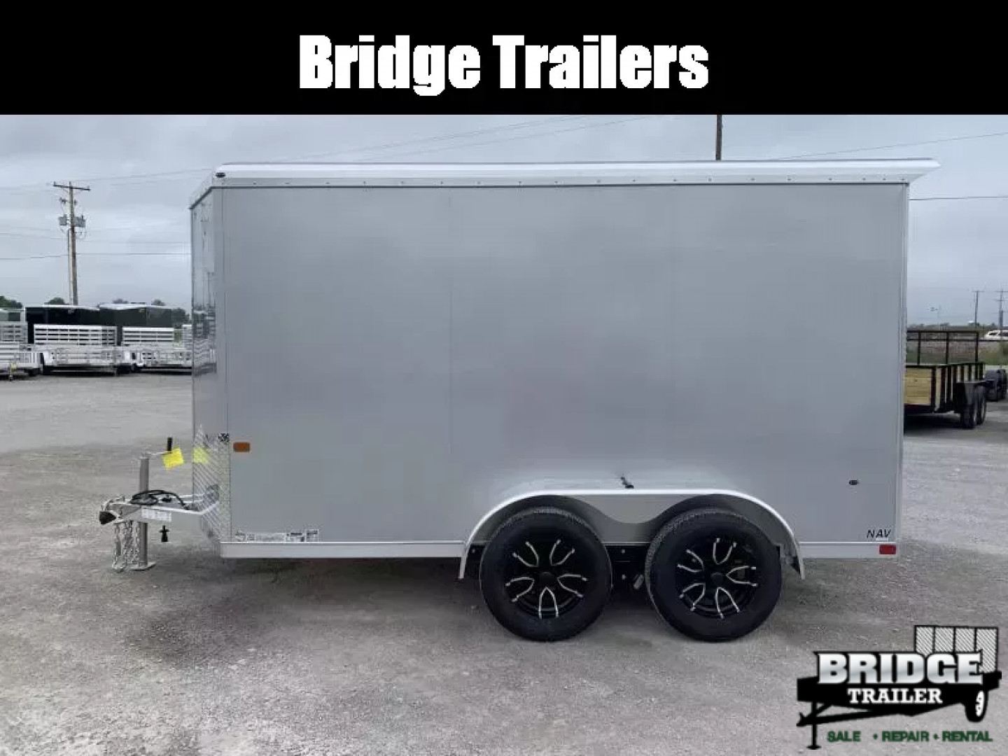 New 2026 NEO Trailers NAV126TR6 (6' X 12') 7K V-Nose Cargo