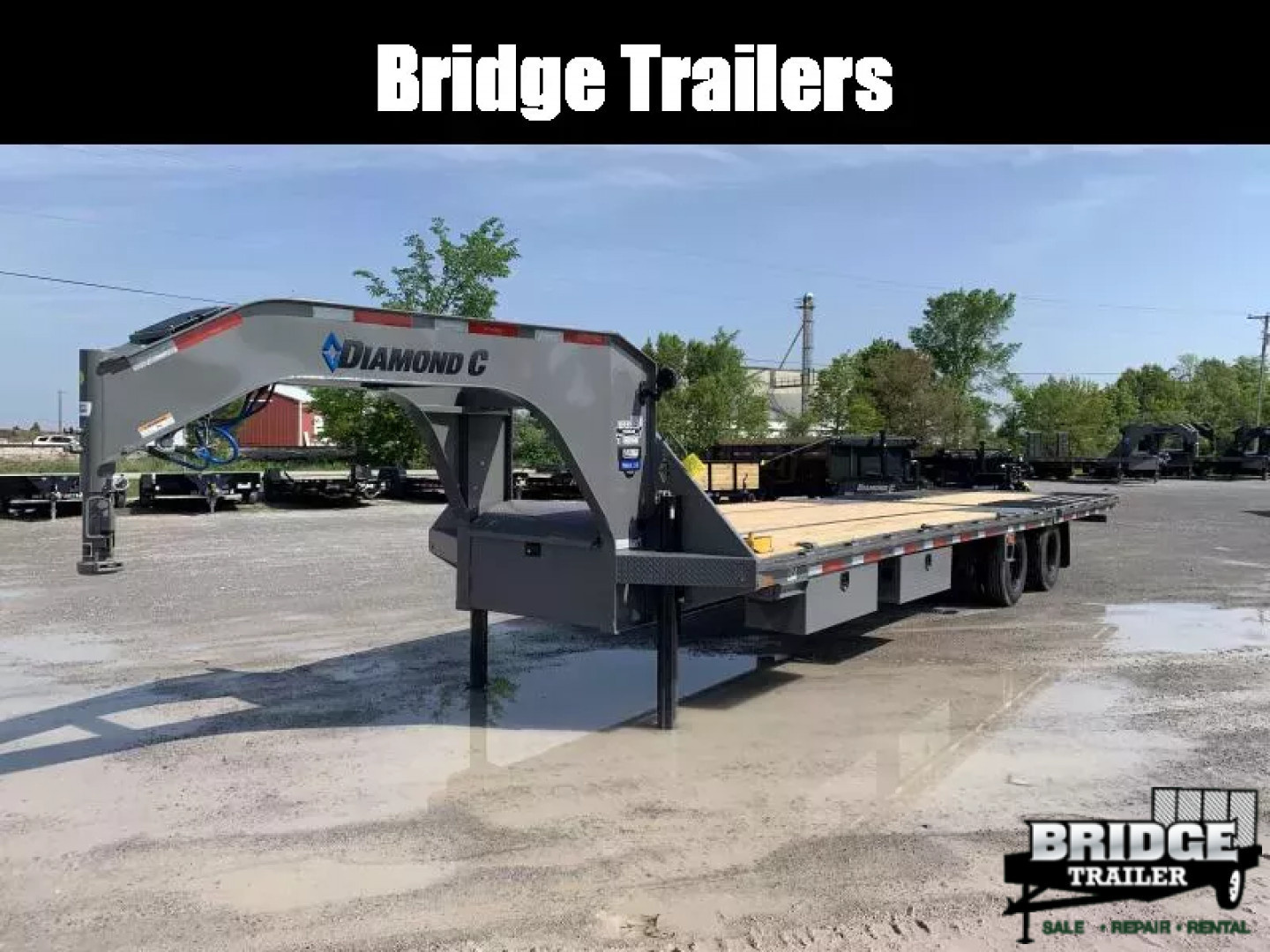New 2025 Diamond C Trailers FMAX210L32X102HDT (32' X 102") 25K (Pacesetter Ed.) Hydraulic Dovetail Flatbed Trailer