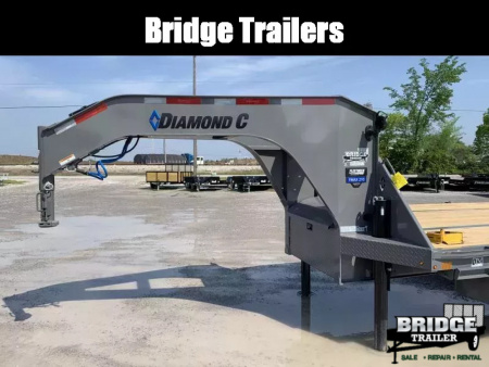 New 2025 Diamond C Trailers FMAX210L32X102HDT (32' X 102") 25K (Pacesetter Ed.) Hydraulic Dovetail Flatbed Trailer