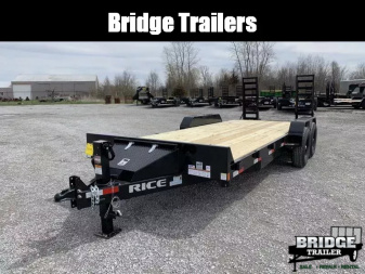 New 2025 Rice Trailers FMEHR8220 (82  X 20') 14K Magnum  Equipment Trailer