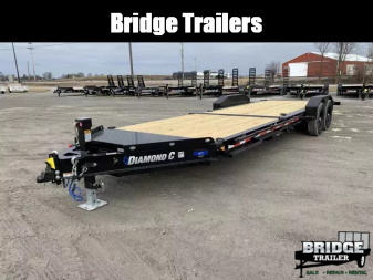 New 2025 Diamond C Trailers HDT207L24X82 (82  X 24') 14.9K (Pacesetter Pkg) Partial Tilt Equipment Trailer