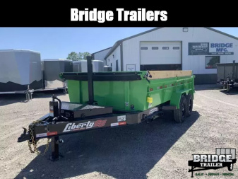 New 2025 Liberty LD14K83X14B8TSFT (83  X 14') 14K Telescopic Dump Trailer