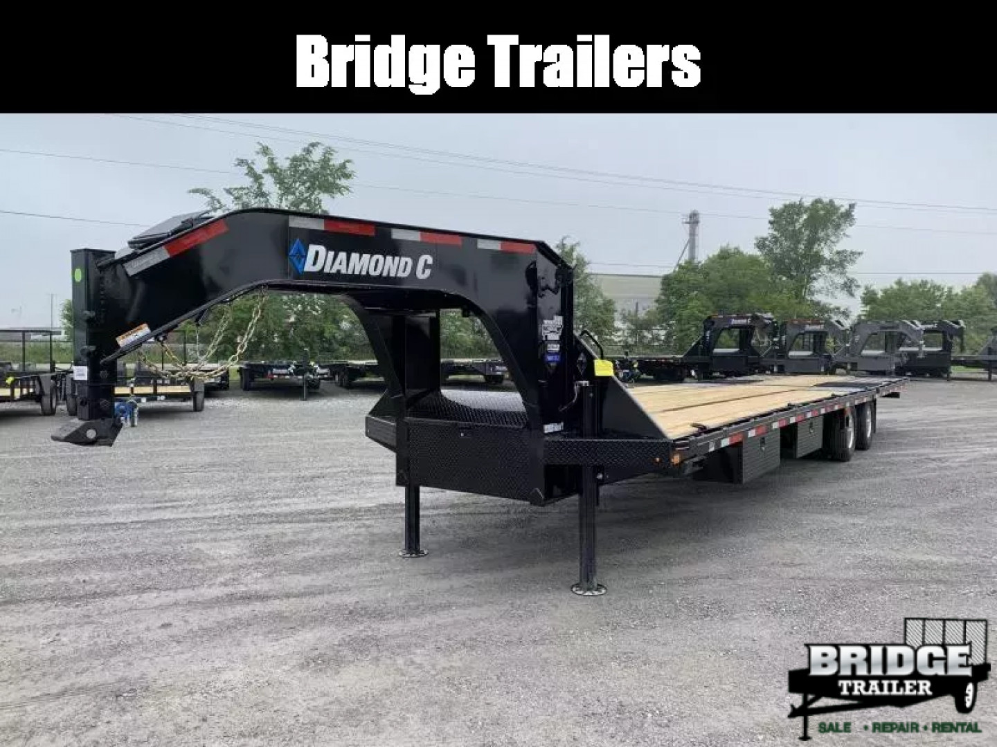 New 2025 Diamond C Trailers FMAX212L35X102HDT (35' X 102") 25.9K (Pacesetter Ed.) Hydraulic Dovetail Flatbed Trailer